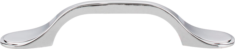 3" Center-to-Center Polished Chrome Kenner Cabinet Pull