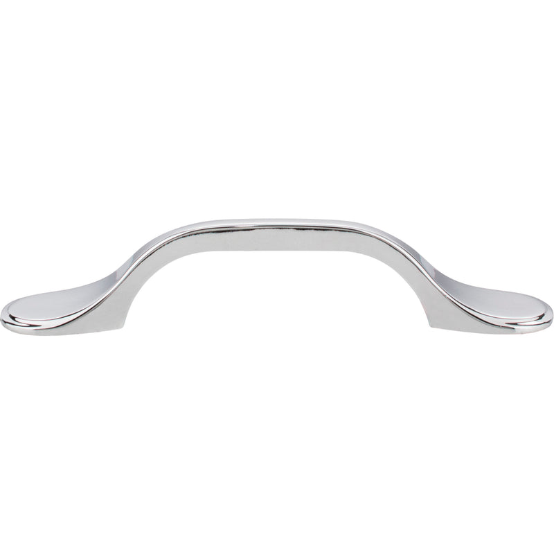 3" Center-to-Center Polished Chrome Kenner Cabinet Pull