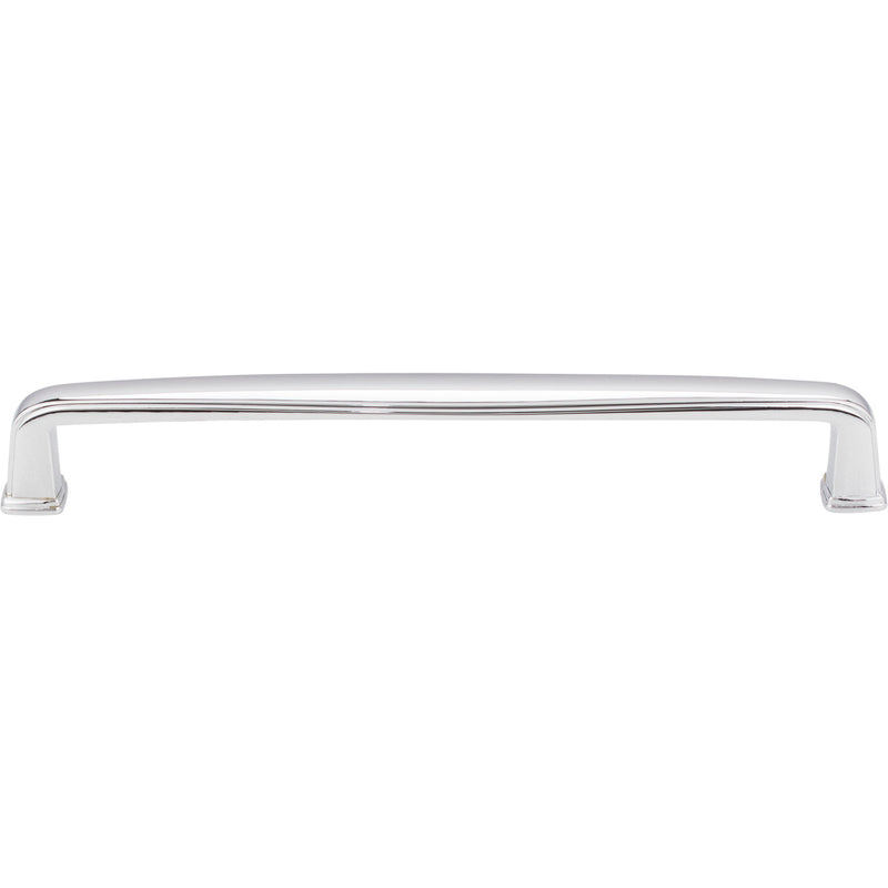 160 mm Center-to-Center Polished Chrome Square Milan 1 Cabinet Pull