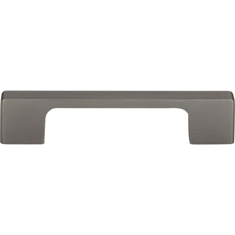 Thin Square Pull 3 3/4 Inch (c-c) Slate