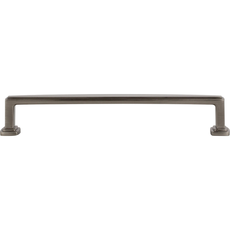 160 mm Center-to-Center Brushed Pewter Richard Cabinet Pull