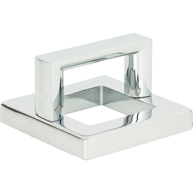 Tableau Square Base and Top 1 7/16 Inch (c-c) Polished Chrome