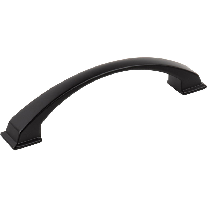 128 mm Center-to-Center Matte Black Arched Roman Cabinet Pull