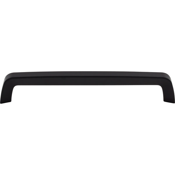 Tapered Bar Pull 7 9/16 Inch (c-c) Flat Black