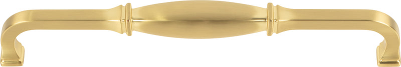 18" Center-to-Center Brushed Gold Audrey Appliance Handle