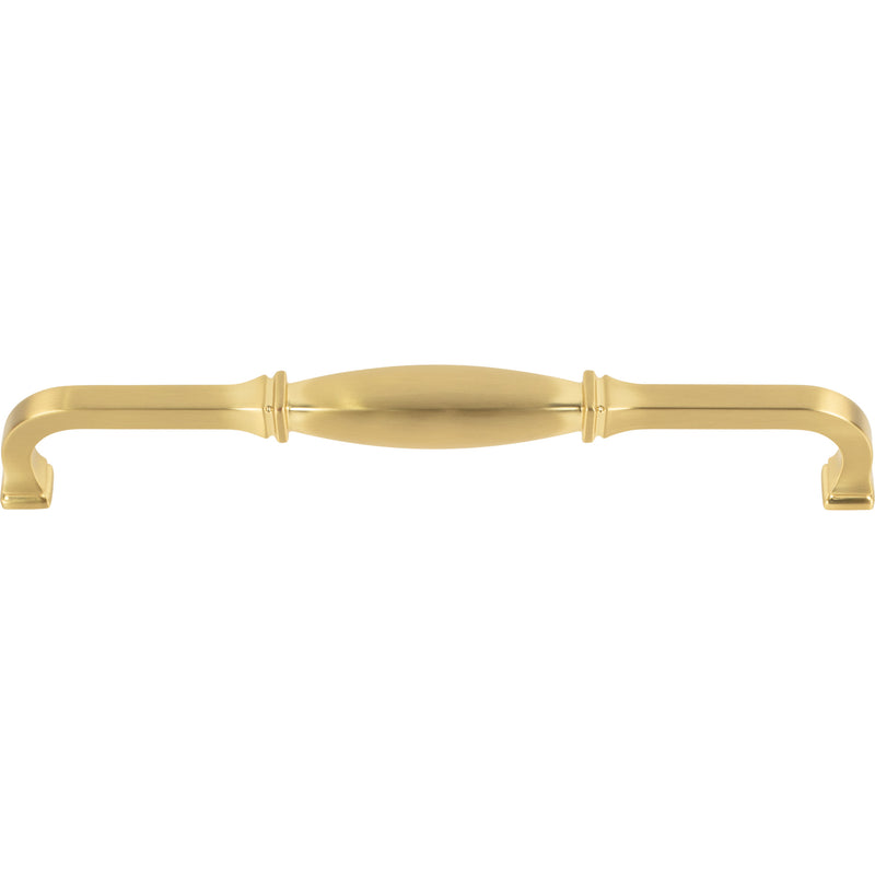 18" Center-to-Center Brushed Gold Audrey Appliance Handle