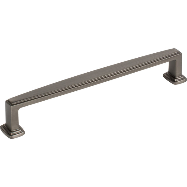 160 mm Center-to-Center Brushed Pewter Richard Cabinet Pull