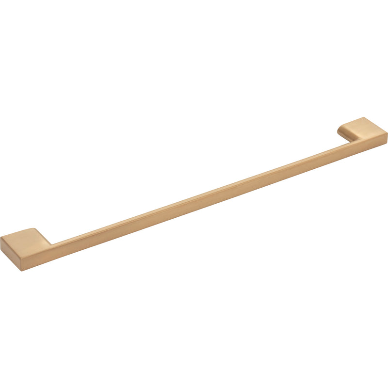 256 mm Center-to-Center Satin Bronze Square Sutton Cabinet Bar Pull