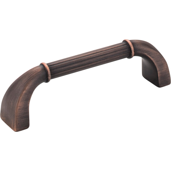 96 mm Center-to-Center Brushed Oil Rubbed Bronze Cordova Cabinet Pull