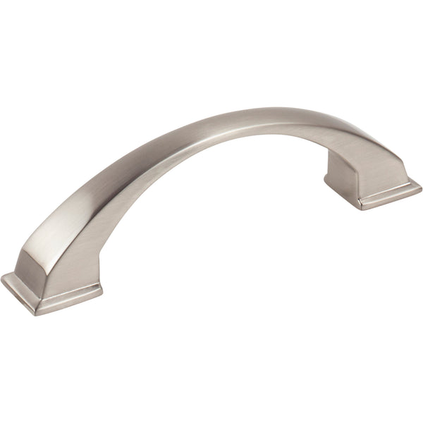 96 mm Center-to-Center Satin Nickel Arched Roman Cabinet Pull