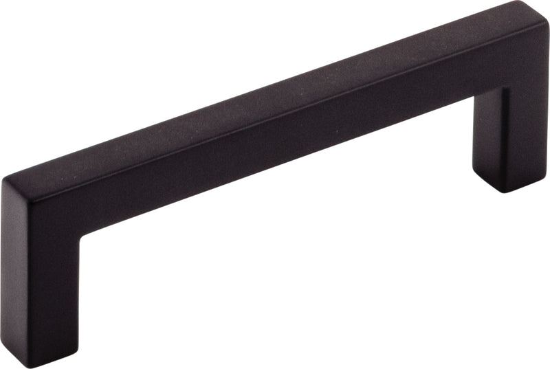 Square Bar Pull 3 3/4 Inch (c-c) Flat Black