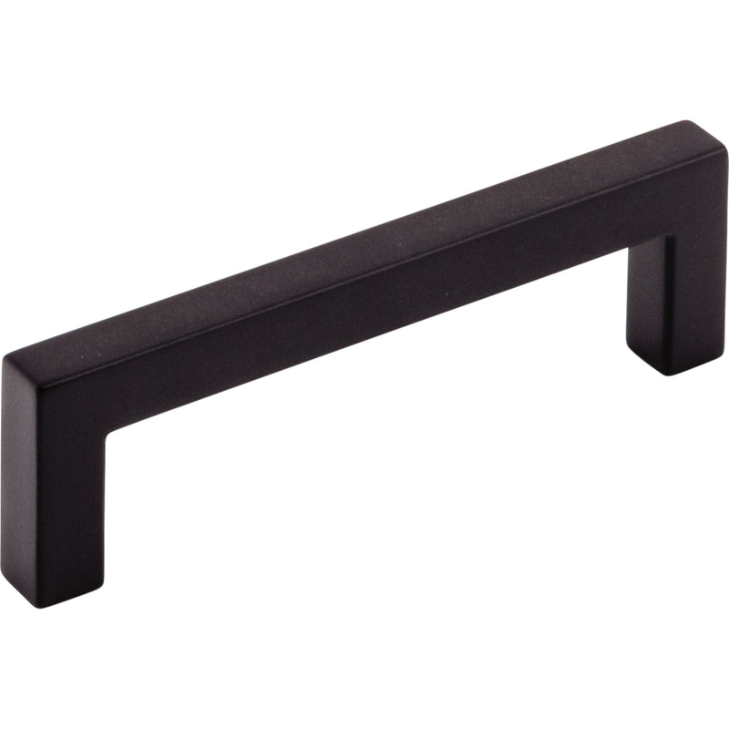 Square Bar Pull 3 3/4 Inch (c-c) Flat Black