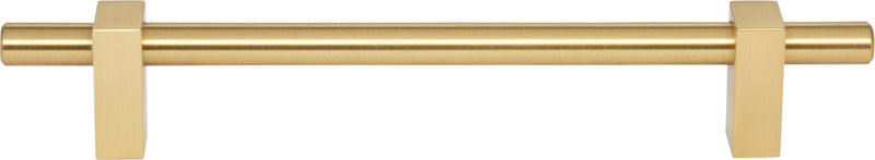 160 mm Center-to-Center Brushed Gold Larkin Cabinet Bar Pull