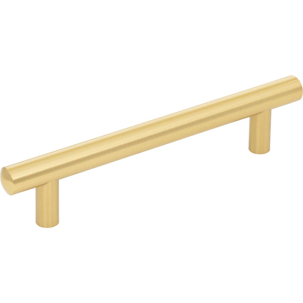 128 mm Center-to-Center Brushed Gold Key West Cabinet Bar Pull