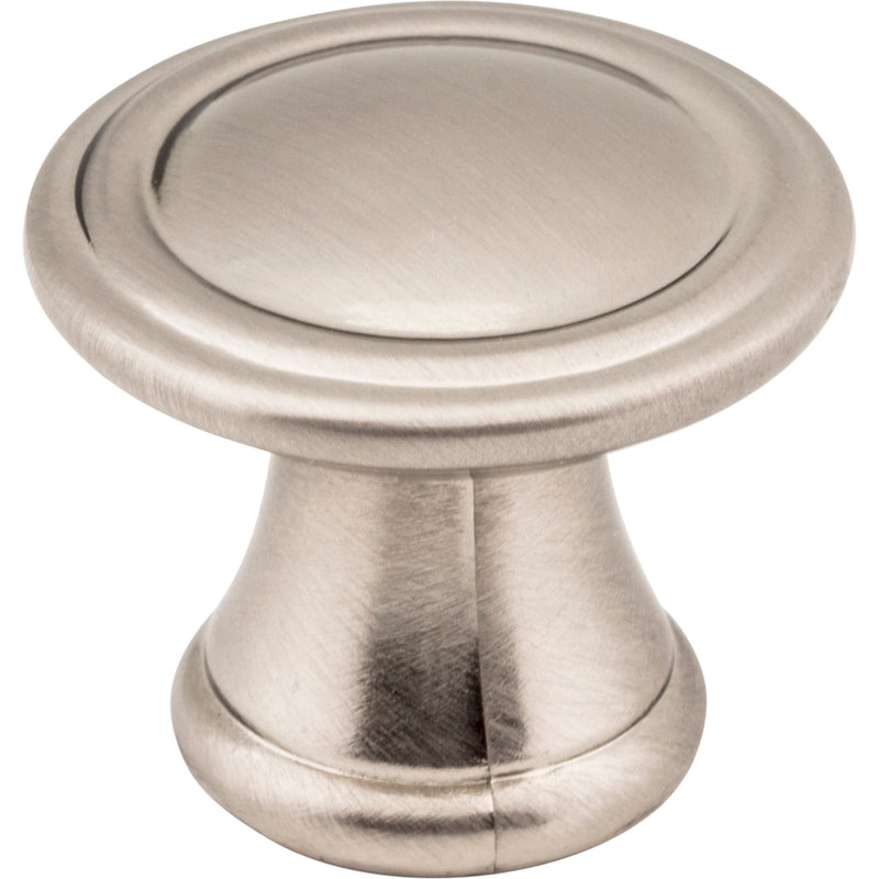 1-3/16" Diameter Satin Nickel Cordova Cabinet Knob