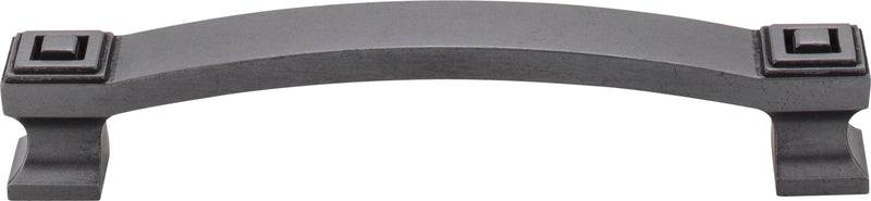 128 mm Center-to-Center Gun Metal Square Delmar Cabinet Pull