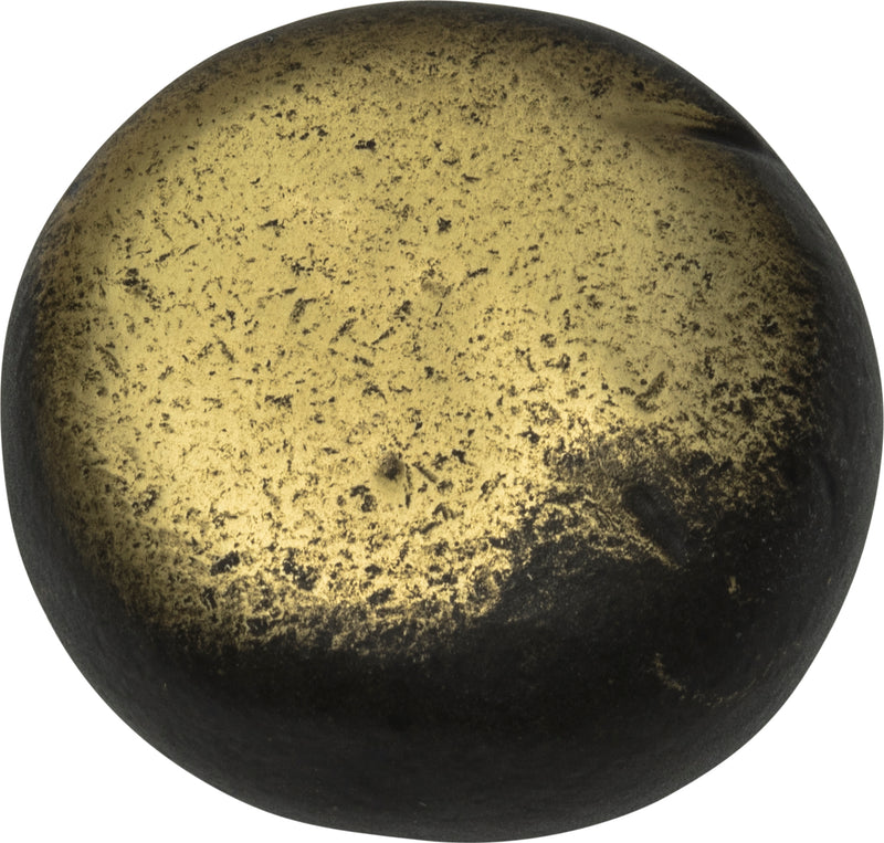 Distressed Round Knob 1 3/8 Inch Antique Bronze