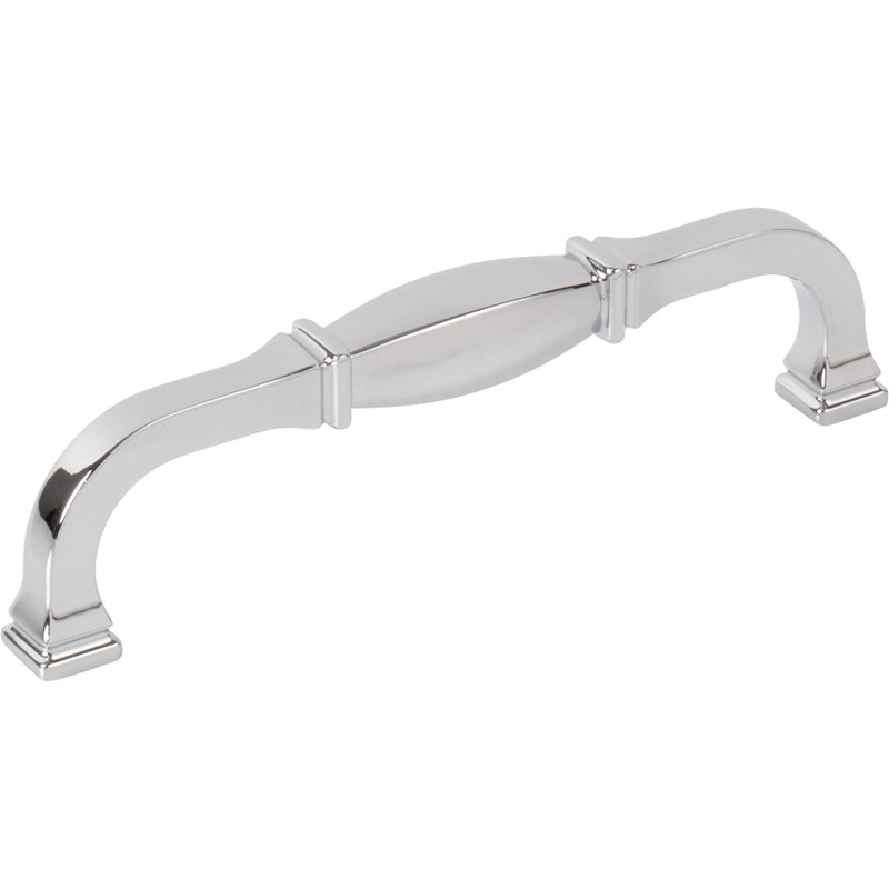 128 mm Center-to-Center Polished Chrome Audrey Cabinet Pull