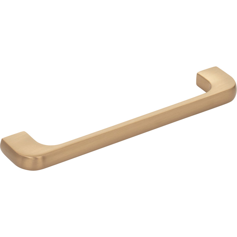 128 mm Center-to-Center Satin Bronze Alvar Cabinet Pull