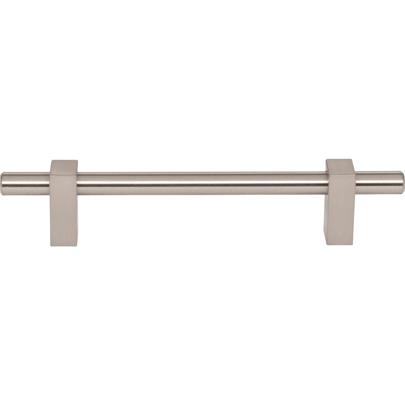 128 mm Center-to-Center Satin Nickel Larkin Cabinet Bar Pull