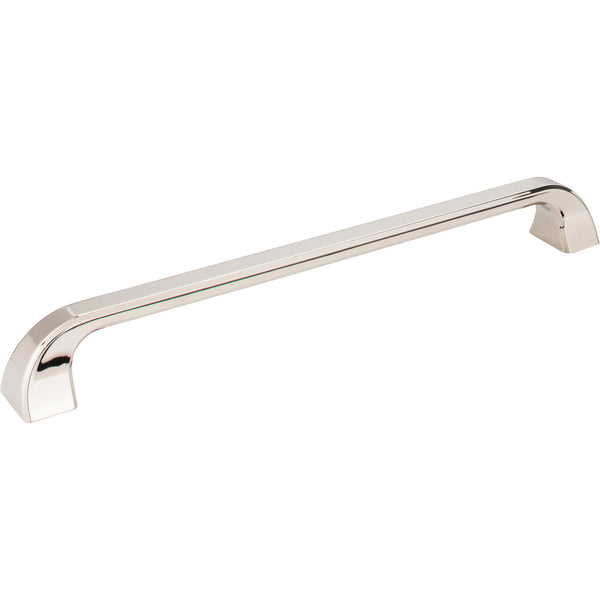 12" Center-to-Center Polished Nickel Square Marlo Appliance Handle