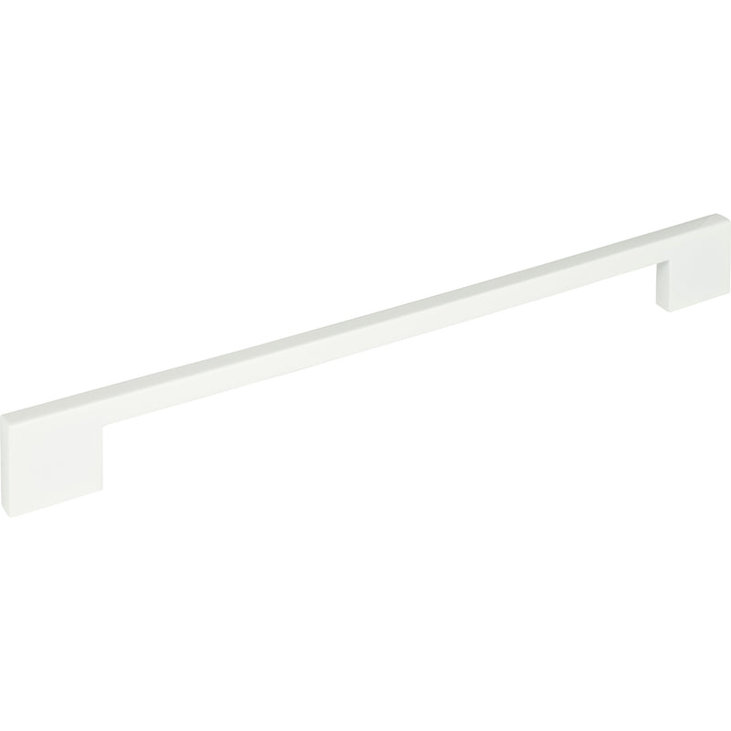 Thin Square Pull 11 5/16 Inch (c-c) High White Gloss