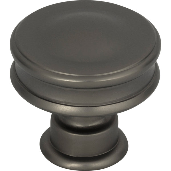 Oskar Knob 1 1/4 Inch Slate