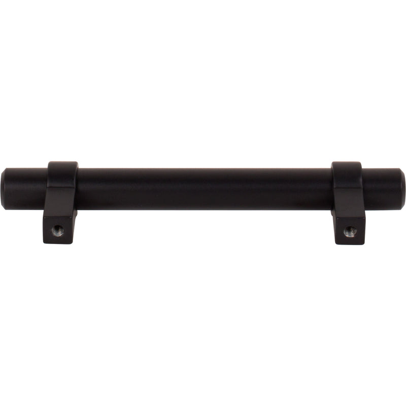 96 mm Center-to-Center Matte Black Key Grande Cabinet Bar Pull