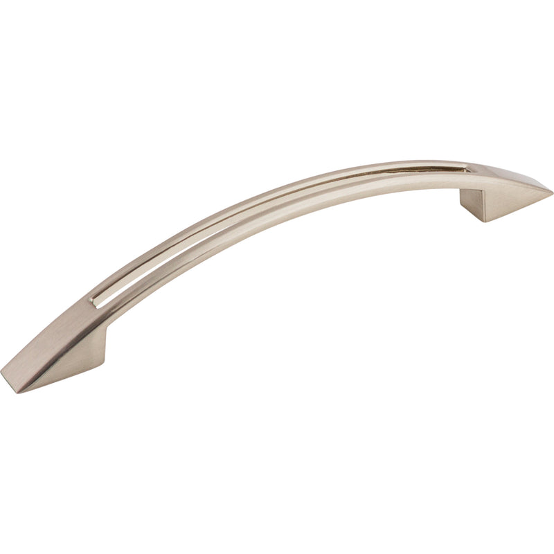 Tango Cut Out Pull 5 1/16 Inch (c-c) Brushed Satin Nickel