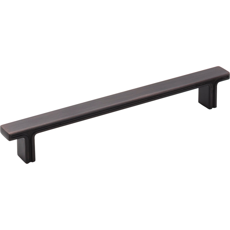 160 mm Center-to-Center Brushed Oil Rubbed Bronze Square Anwick Cabinet Pull