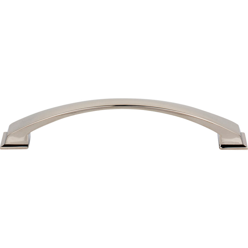 160 mm Center-to-Center Polished Nickel Arched Roman Cabinet Pull