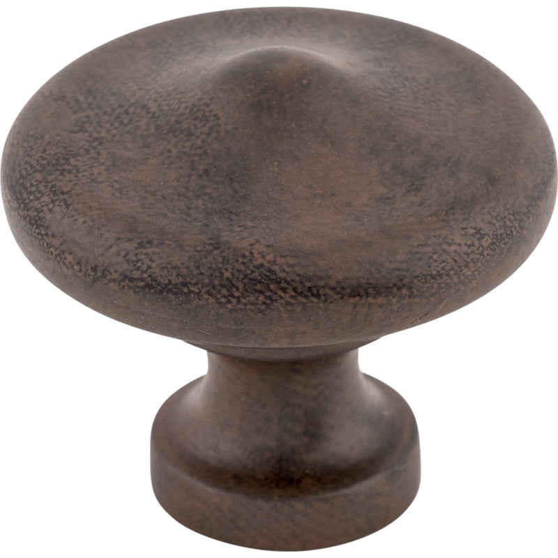 Peak Knob 1 5/16 Inch Patina Rouge