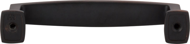 96 mm Center-to-Center Brushed Oil Rubbed Bronze Richard Cabinet Pull