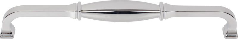 12" Center-to-Center Polished Chrome Audrey Appliance Handle