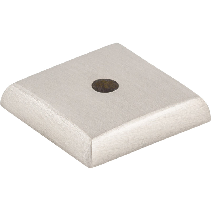 Aspen II Square Backplate 7/8 Inch Brushed Satin Nickel