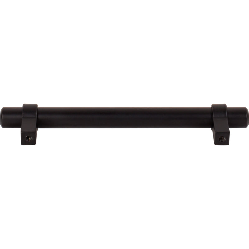 128 mm Center-to-Center Matte Black Key Grande Cabinet Bar Pull