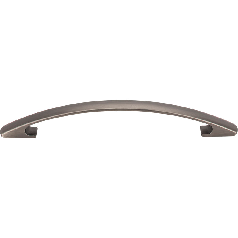 160 mm Center-to-Center Brushed Pewter Arched Strickland Cabinet Pull