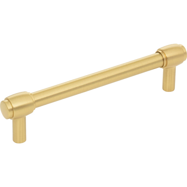 128 mm Center-to-Center Brushed Gold Hayworth Cabinet Bar Pull