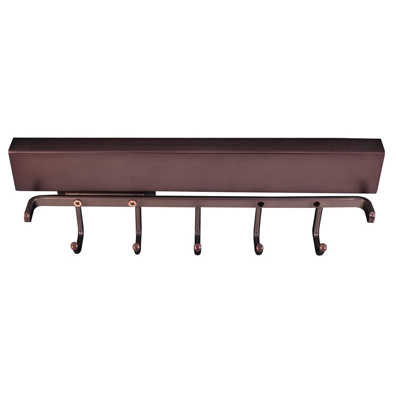 Brushed Oil Rubbed Bronze 12" Sliding Belt Rack