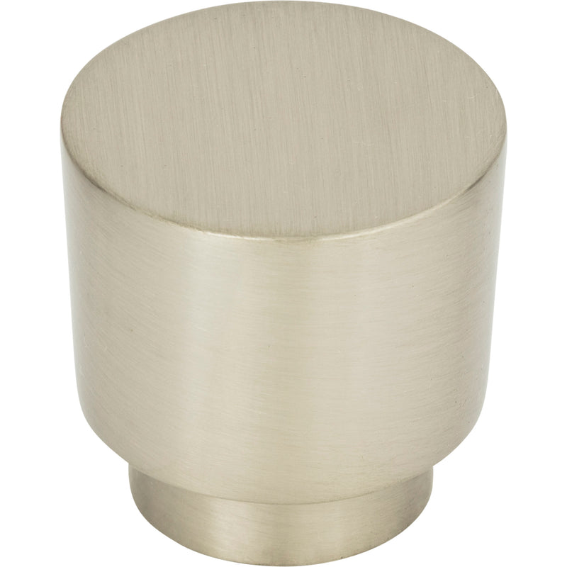 Tom Tom Knob 1 1/4 Inch Brushed Nickel