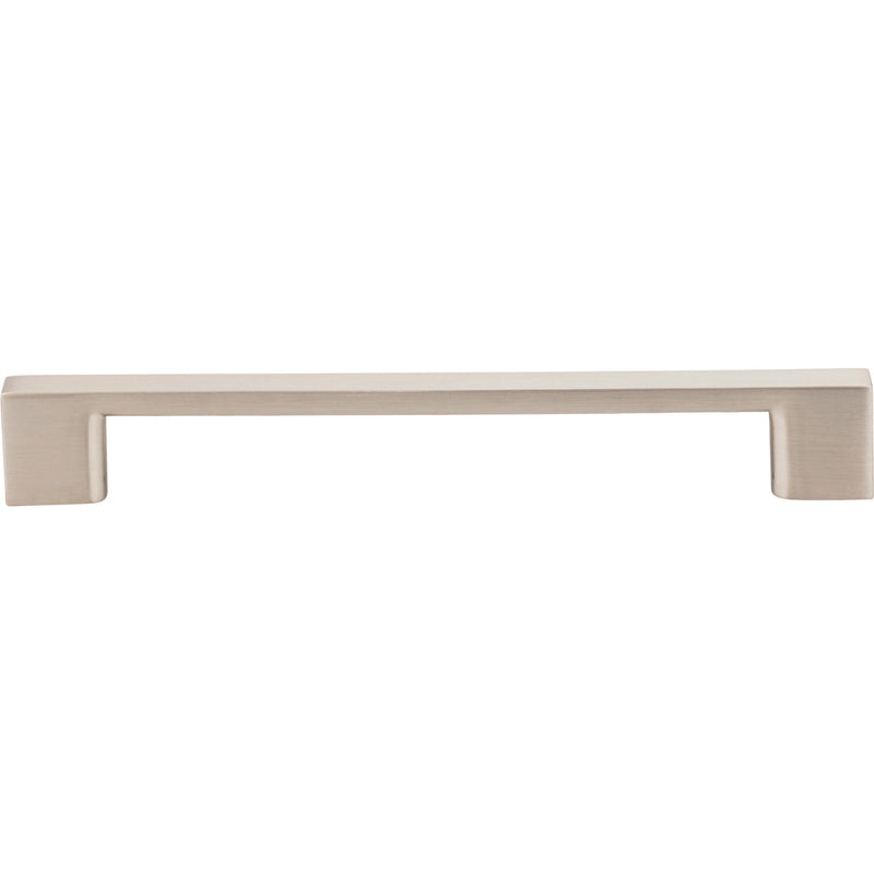 160 mm Center-to-Center Satin Nickel Square Sutton Cabinet Bar Pull