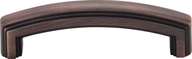 96 mm Center-to-Center Brushed Oil Rubbed Bronze Delgado Cabinet Pull