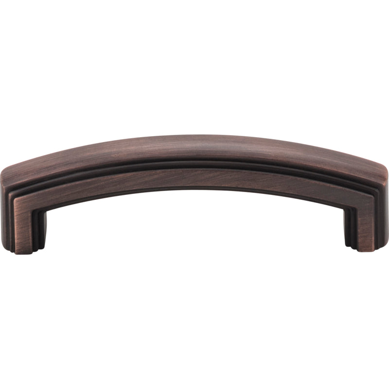 96 mm Center-to-Center Brushed Oil Rubbed Bronze Delgado Cabinet Pull
