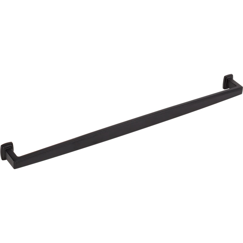 305 mm Center-to-Center Matte Black Richard Cabinet Pull