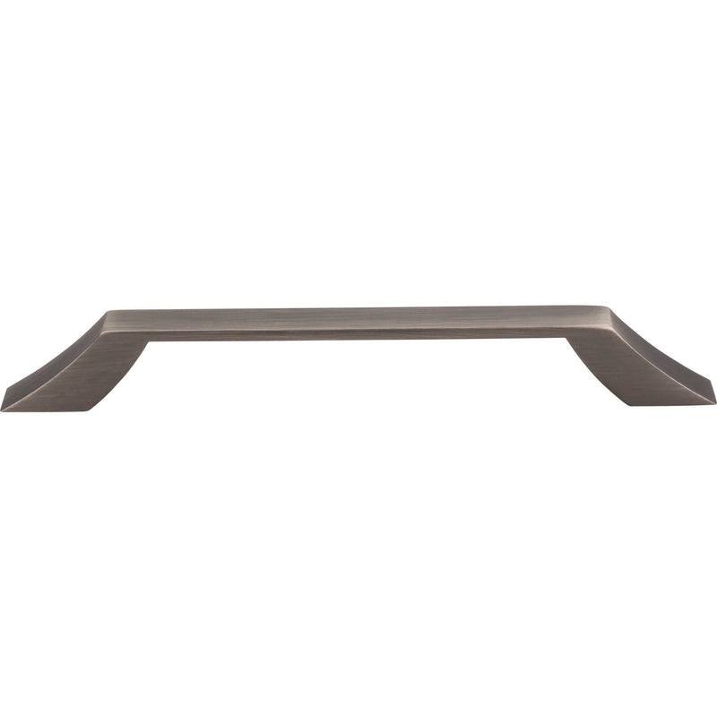 160 mm Center-to-Center Brushed Pewter Square Royce Cabinet Pull