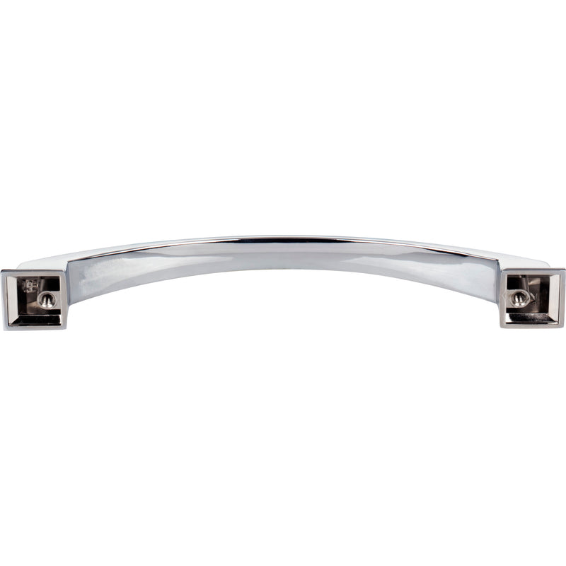 160 mm Center-to-Center Polished Chrome Arched Roman Cabinet Pull