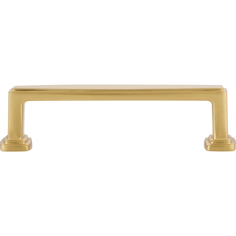 96 mm Center-to-Center Brushed Gold Richard Cabinet Pull