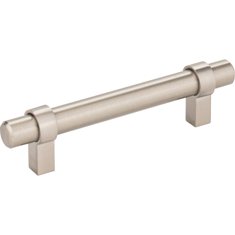 96 mm Center-to-Center Satin Nickel Key Grande Cabinet Bar Pull