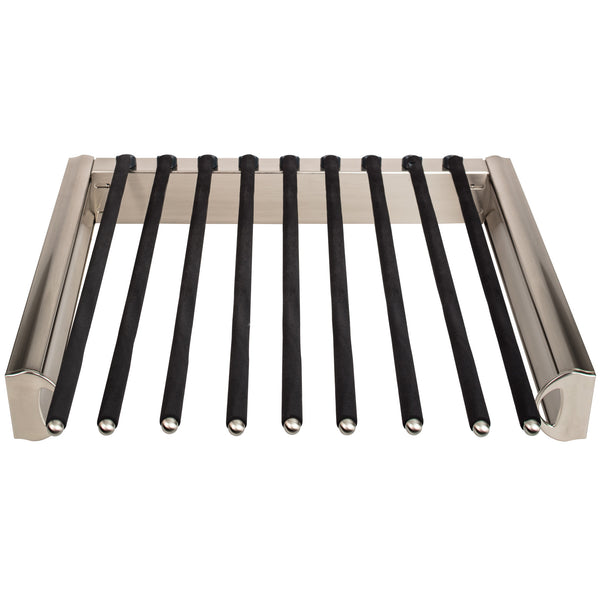 Satin Nickel 18" Wide Pant Rack