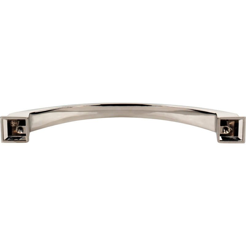 160 mm Center-to-Center Polished Nickel Arched Roman Cabinet Pull